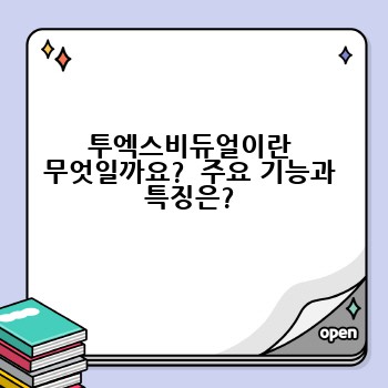 투엑스비듀얼이란 무엇일까요?  주요 기능과 특징은?
