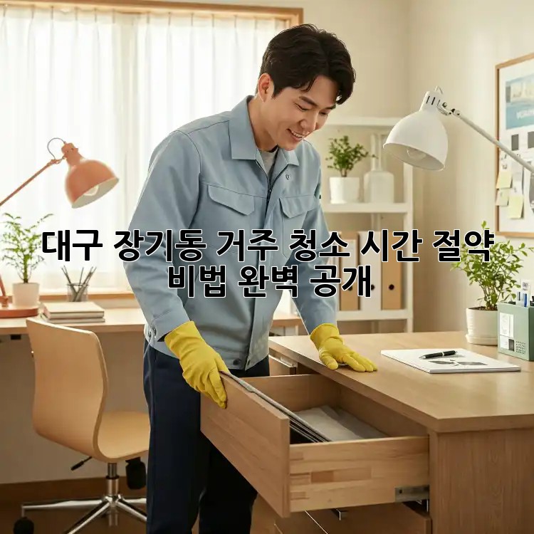 대구 장기동 거주 청소: 시간 절약 비법 완벽 공개!