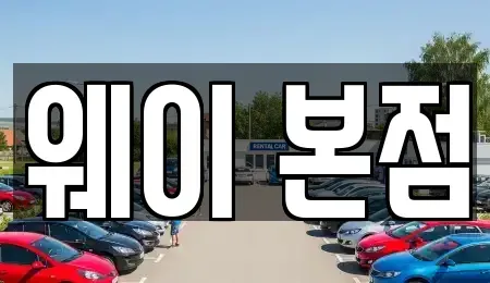 경기도 군포시 단기렌트카 전문 웨이 본점