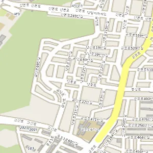 경기도 군포시 중고차 군포중고차매매상사 위치