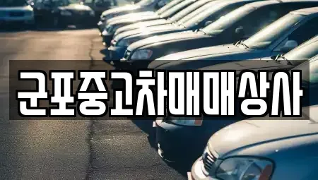 경기도 군포시 중고차 전문 군포중고차매매상사