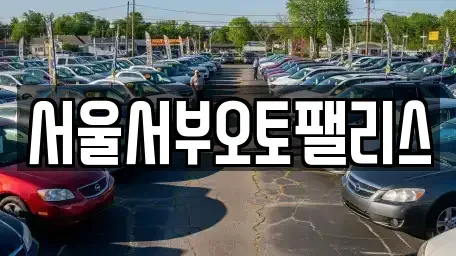 경기도 부천시 오정구 고강동 중고차 전문 서울서부오토팰리스