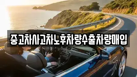 경북 김천시 대항면 중고차매매 전문 중고차사고차노후차량수출차량매입