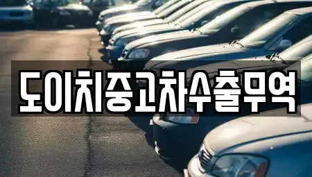 광주 광산구 선암동 중고차매매 전문 도이치중고차수출무역