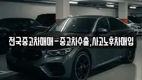 서울 중구 봉래동1가 중고차매매 전문 전국중고차매매-중고차수출,사고노후차매입