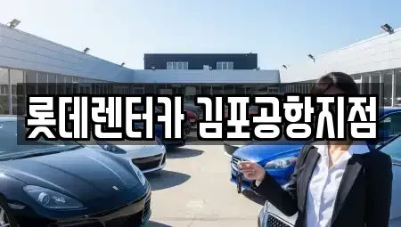 서울특별시 강서구 오곡동 렌트카 전문 롯데렌터카 김포공항지점